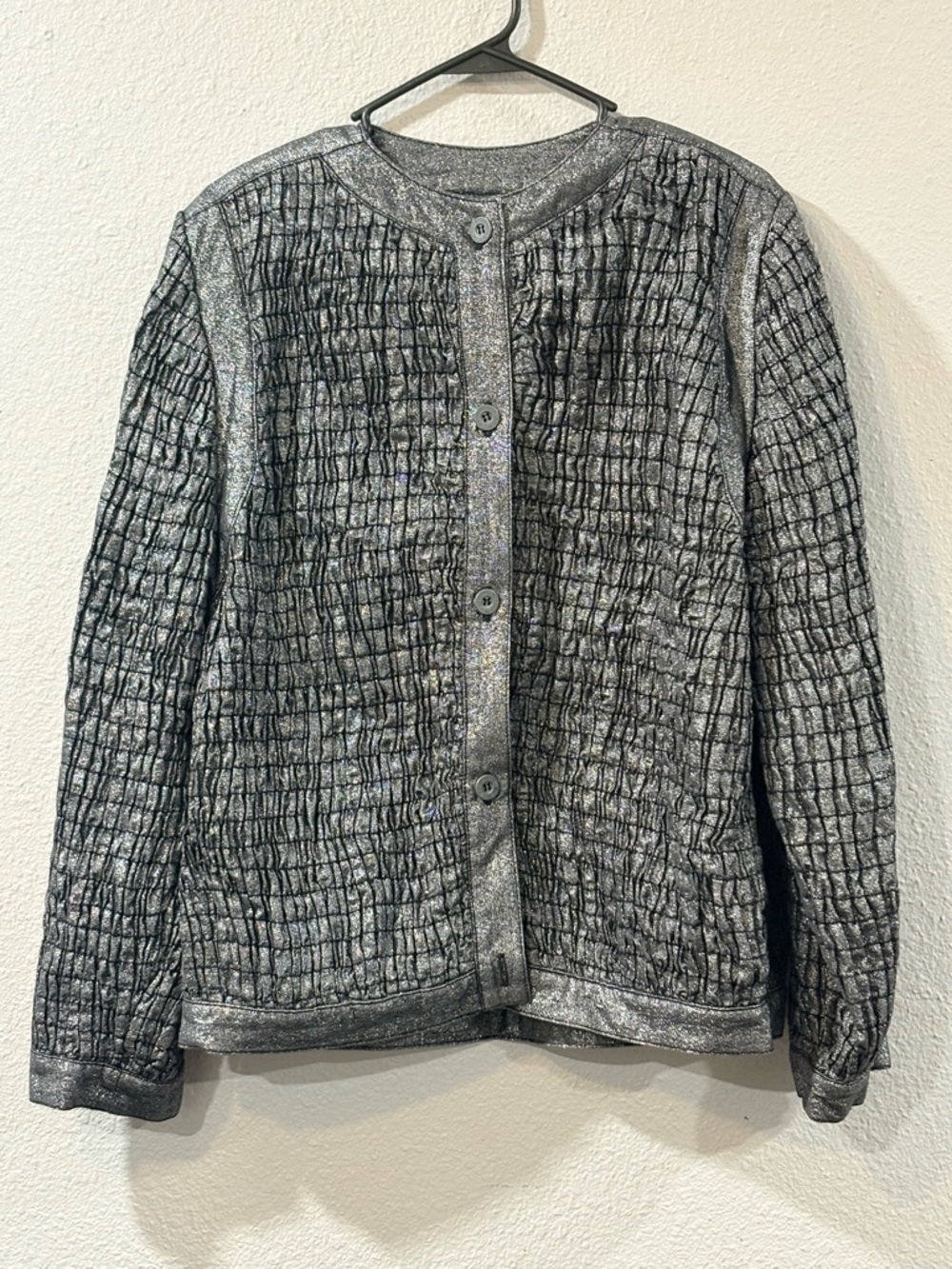 Vintage Gene Ewing BIS Metallic Women’s Cardigan/Jacket Small